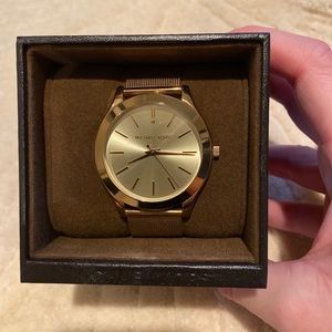 Michael Kors Gold Watch with box
